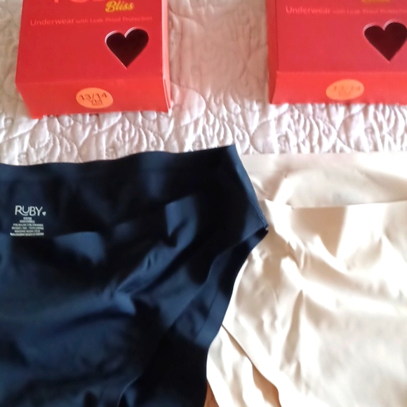NIB Ruby Love period panties 13/14 YM - Picture 3 of 5